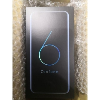 エイスース(ASUS)の未使用　ASUS Zenfone6 黒 ZS630KL 8GB 256GB(スマートフォン本体)