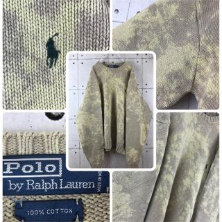 POLO RALPH LAUREN - 古着 90s ラルフローレン 服 ニット