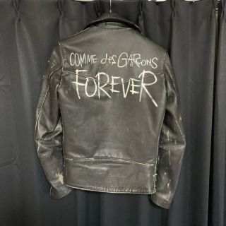 ルイスレザー(Lewis Leathers)の最終値下げ　ルイスレザーコムデギャルソン　lewis lether  32(ライダースジャケット)