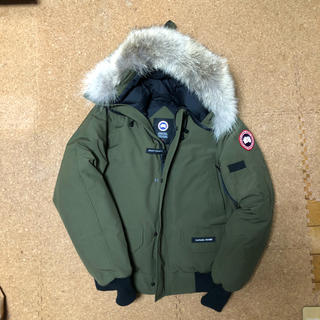 カナダグース(CANADA GOOSE)のカナダグース チリワックボンバー ミリタリーグリーン Sサイズ 2018FW(ダウンジャケット)