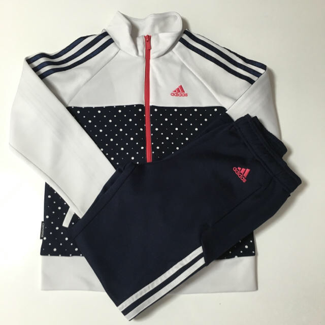 adidas(アディダス)のadidas☆ジャージ上下 キッズ/ベビー/マタニティのキッズ服女の子用(90cm~)(その他)の商品写真