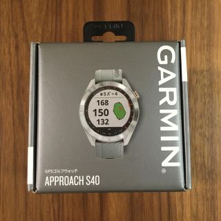 ガーミン(GARMIN)の1973TH様専用　新品　未使用品　Garmin S40 グレー(その他)