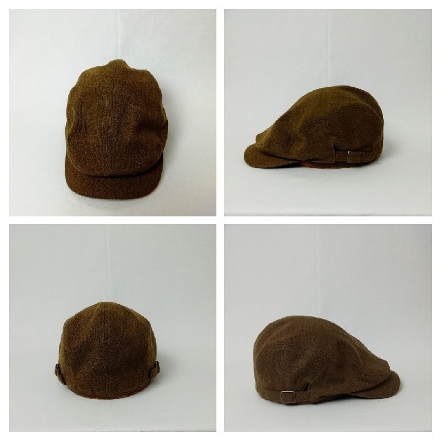 Paul Smith(ポールスミス)の新品タグ付き PAUL SMITH ウールハンチング ブラウン フリーサイズ メンズの帽子(ハンチング/ベレー帽)の商品写真