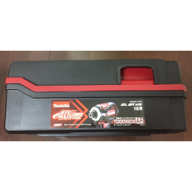 マキタ40VインパクトドライバTD001GDXAP/GDXAR新品4台セット☆ マキタ40VインパクトドライバTD001GDXAP/GDXAR新品4台セット☆