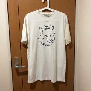 メゾンキツネ(MAISON KITSUNE')のメゾンキツネ　tシャツ(Tシャツ/カットソー(半袖/袖なし))