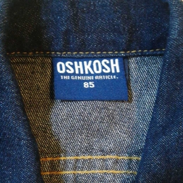 OshKosh(オシュコシュ)の専用。Gジャン デニムジャケット 85 キッズ/ベビー/マタニティのベビー服(~85cm)(ジャケット/コート)の商品写真