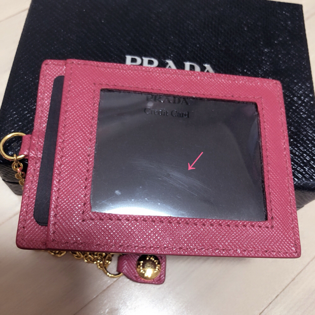 PRADA(プラダ)のPRADA パスケース ♡ レディースのファッション小物(パスケース/IDカードホルダー)の商品写真