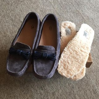 アグ(UGG)の美品＊アグ ミーナ 24.5(スリッポン/モカシン)