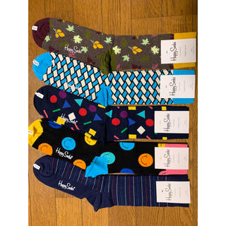 ビームス(BEAMS)のハッピーソックス happy socks 5足 定価7,150円(ソックス)
