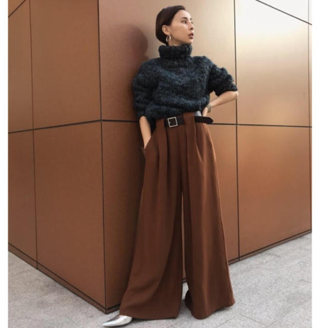 Ameri VINTAGE(アメリヴィンテージ)のAMERI CONNECT BELT PANTS レディースのパンツ(カジュアルパンツ)の商品写真