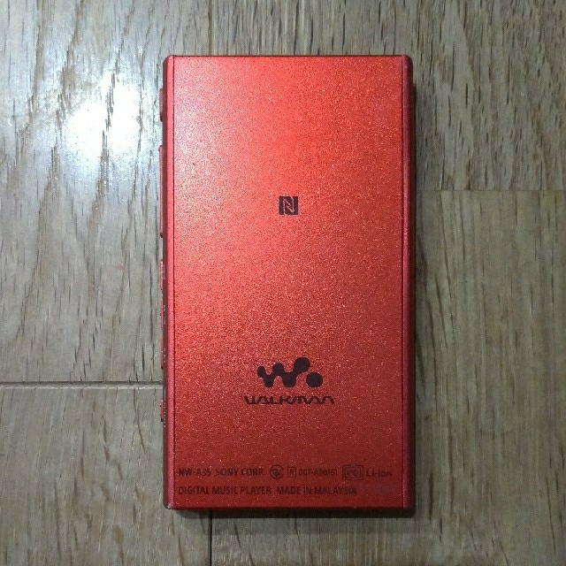 WALKMAN(ウォークマン)のSONY WALKMAN NW-A35 スマホ/家電/カメラのオーディオ機器(ポータブルプレーヤー)の商品写真