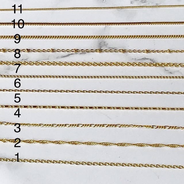 TODAYFUL(トゥデイフル)の18kgf ゴールド ネックレス チェーン チョーカー 刻印有　スネークチェーン レディースのアクセサリー(ネックレス)の商品写真
