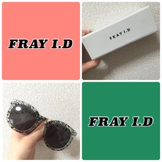 フレイアイディー(FRAY I.D)の値下げ！FRAY I.D サングラス(サングラス/メガネ)