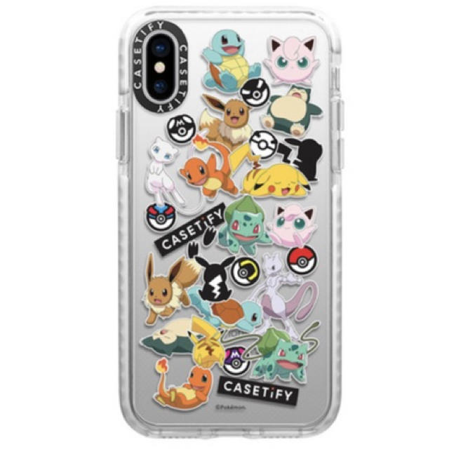 スマホ/家電/カメラCASETiFY iPhoneケース【XR用】　ポケモン