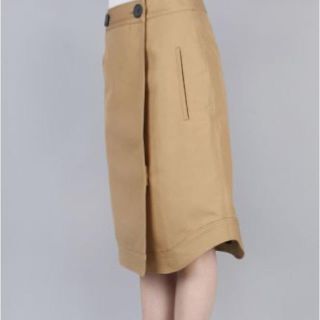 ドゥロワー(Drawer)のTHE RERACS PENCIL SKIRT リラクスラップスカート36(ひざ丈スカート)