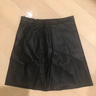 ザラ(ZARA)のZARA レザースカート(ミニスカート)