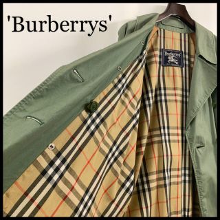 バーバリー(BURBERRY)のBURBERRY バーバリー バルマカーンコート 深緑 レディース メンズ 希少(ロングコート)