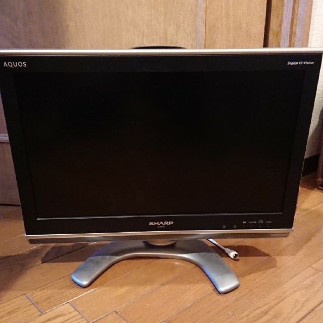 SHARP(シャープ)のSHARP AQUOS液晶テレビ 20V型 2007年製 スマホ/家電/カメラのテレビ/映像機器(テレビ)の商品写真