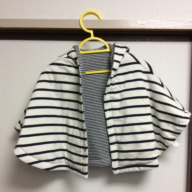 PETIT BATEAU(プチバトー)のプチバトー ベビー用ケープ(ワンサイズ) キッズ/ベビー/マタニティのベビー服(~85cm)(ジャケット/コート)の商品写真