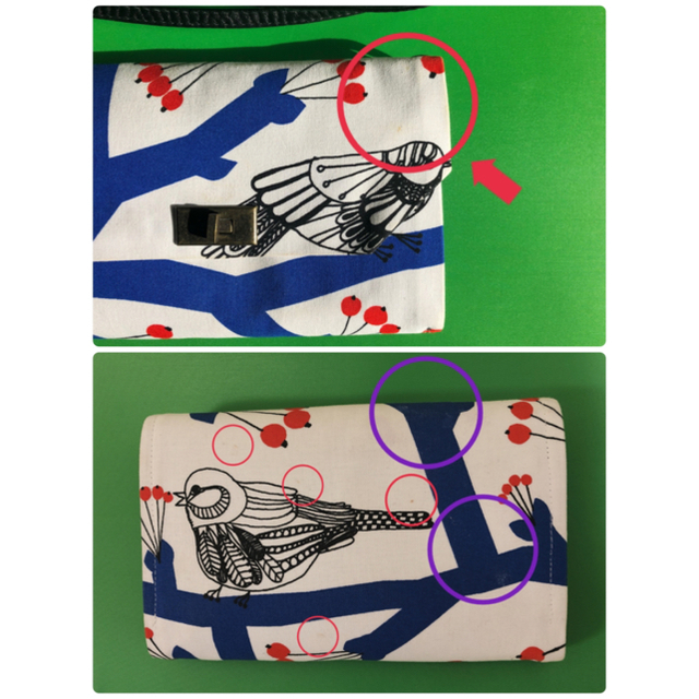 marimekko(マリメッコ)のマリメッコ/お財布ショルダー/ハンドメイド ハンドメイドのファッション小物(財布)の商品写真