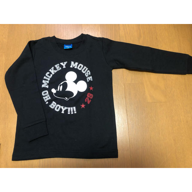 ミッキー キッズ 3点セット キッズ/ベビー/マタニティのキッズ服男の子用(90cm~)(Tシャツ/カットソー)の商品写真