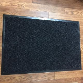 玄関マット 業務用吸水タイプ 60x90cm ダークグレー スタンダード(玄関マット)