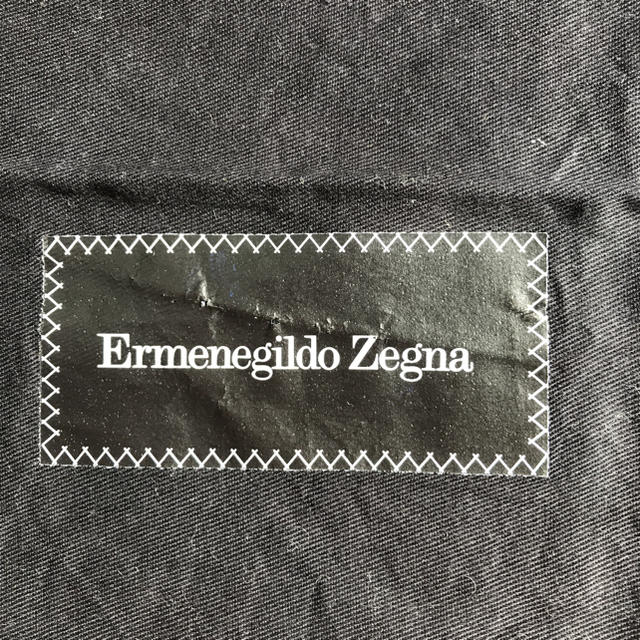 Ermenegildo Zegna(エルメネジルドゼニア)のショップ袋　シューズ袋　布製 レディースのバッグ(ショップ袋)の商品写真