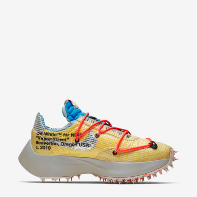 NIKE(ナイキ)のNIKE  off-white VAPOR STREET yellow メンズの靴/シューズ(スニーカー)の商品写真