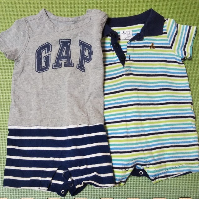 babyGAP(ベビーギャップ)のあゆ様専用ベビー服70cm（babyGap） キッズ/ベビー/マタニティのベビー服(~85cm)(ロンパース)の商品写真