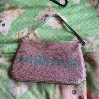 ミルクフェド(MILKFED.)のスパンコールミニバック(ハンドバッグ)