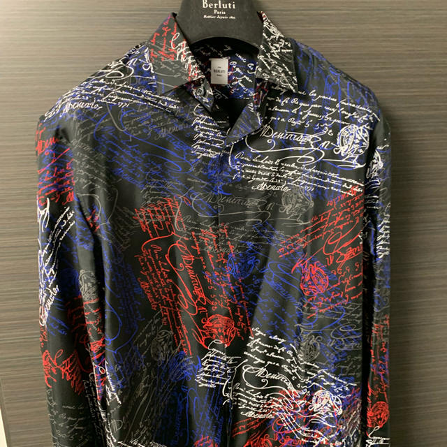 Berluti - Berluti 2019SS スクリット 長袖 シルクシャツの通販 by H.U