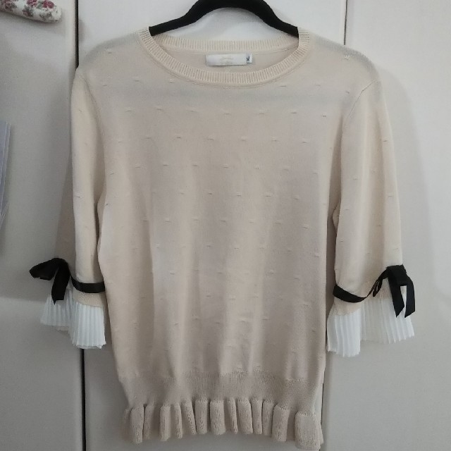 ZARA(ザラ)の韓国 フリル トップス レディースのトップス(カットソー(長袖/七分))の商品写真