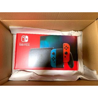 ニンテンドウ(任天堂)のNintendo Switch Joy-Con(L) ネオンブルーレッド(家庭用ゲーム機本体)