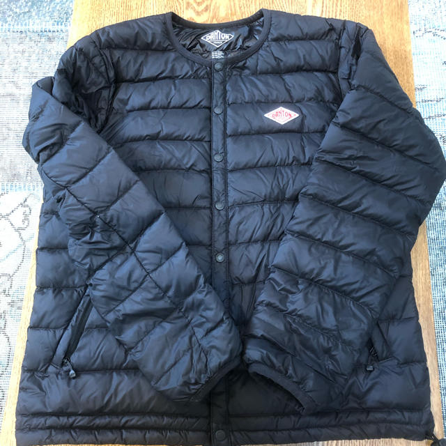 美品!】DANTON インナーダウン 黒サイズ34 8enemVa6dE - www