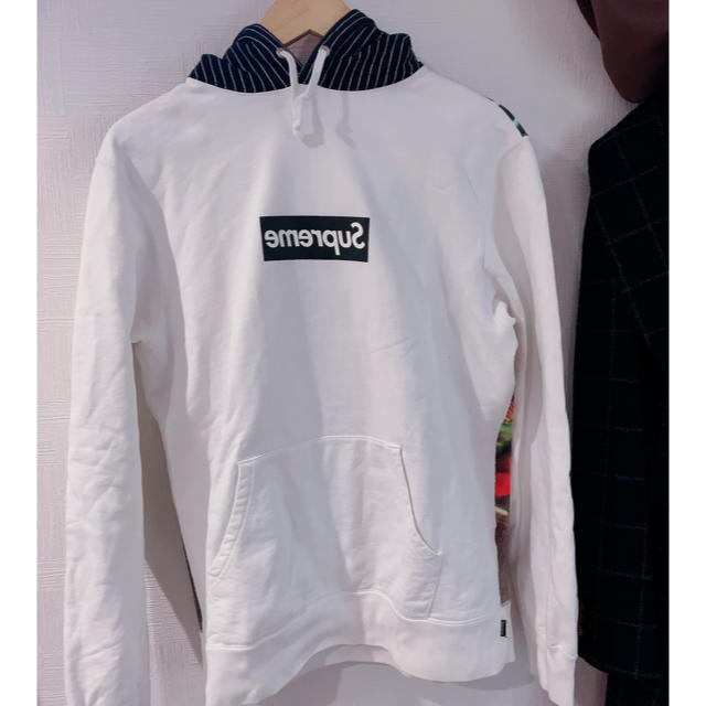 Supreme×COMME des GARCONS 14ss コラボパーカー M | フリマアプリ ラクマ