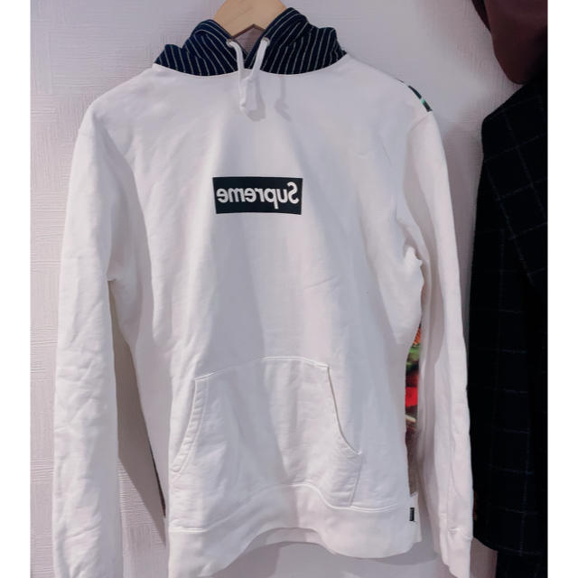 supreme COMME des GARÇONS コラボ パーカー