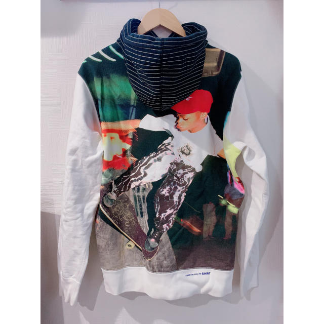 Supreme COMME des GARCONS コラボ　パーカー　シュプリー