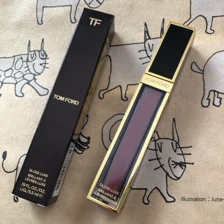 トムフォード(TOM FORD)のTOM FORD GLOSS LUXE 04 EXQUISE 箱付き(リップグロス)