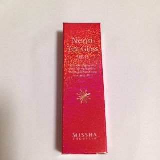 ミシャ(MISSHA)のミシャ❤︎ネオンティントグロス レッド(リップグロス)