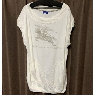 バーバリーブルーレーベル(BURBERRY BLUE LABEL)のバーバリーブルーレーベルBURBERRYBLUELABEL値下人気ロゴワンピース(チュニック)