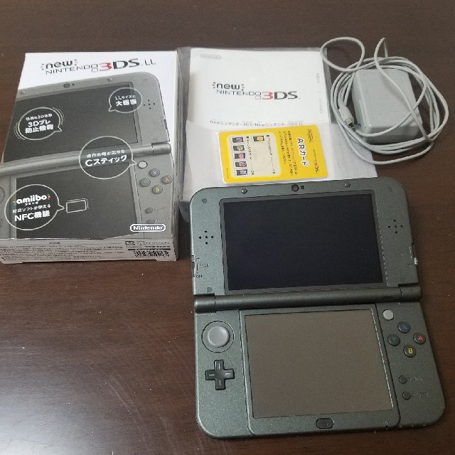 Nintendo 3DS NEW ニンテンドー 本体 LL メタリックブラック