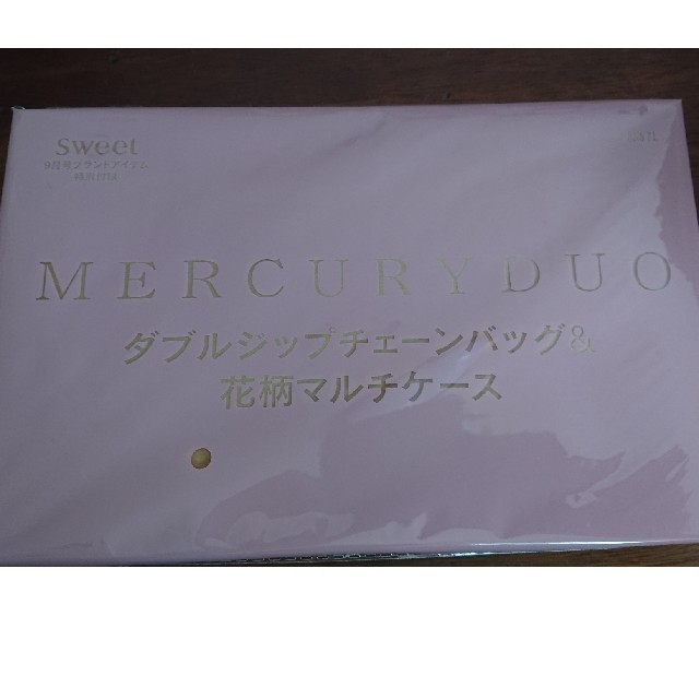 MERCURYDUO(マーキュリーデュオ)のsweet 9月号 付録 マーキュリーデュオ チェーンバッグ マルチケース レディースのバッグ(ショルダーバッグ)の商品写真