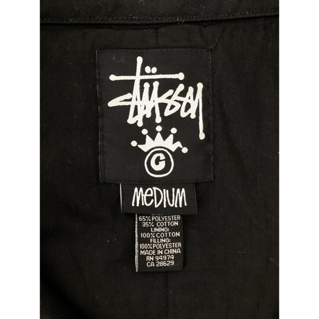 STUSSY(ステューシー)のstussy コート　ジャケット　綿入り　thermolite メンズのジャケット/アウター(ナイロンジャケット)の商品写真