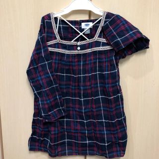 オールドネイビー(Old Navy)の女の子140㎝トップス　七分袖(Tシャツ/カットソー)