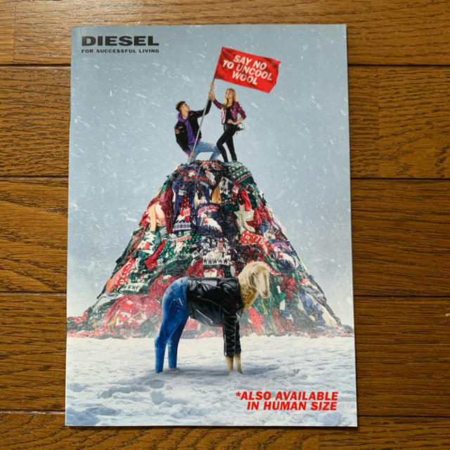 DIESEL(ディーゼル)のDIESEL 2017 冬ファッションカタログ エンタメ/ホビーの雑誌(ファッション)の商品写真