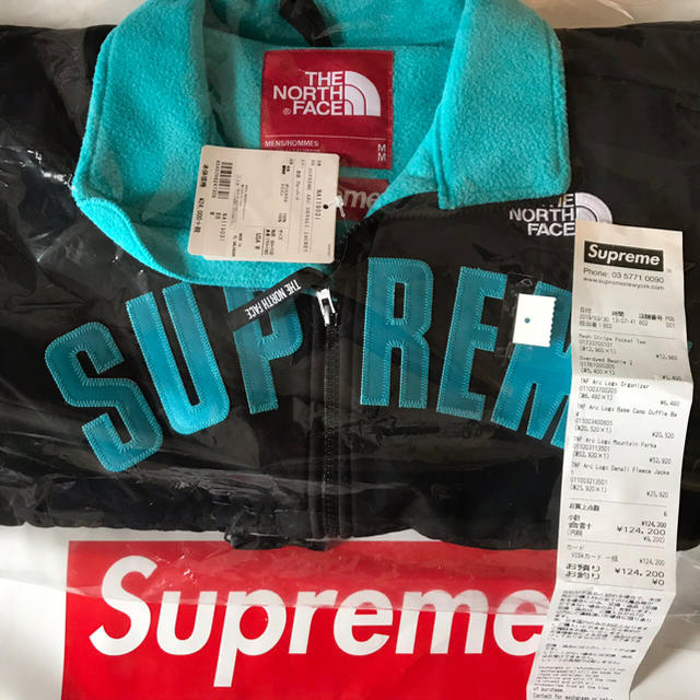 supreme THE NORTH FACE fleece jacket M