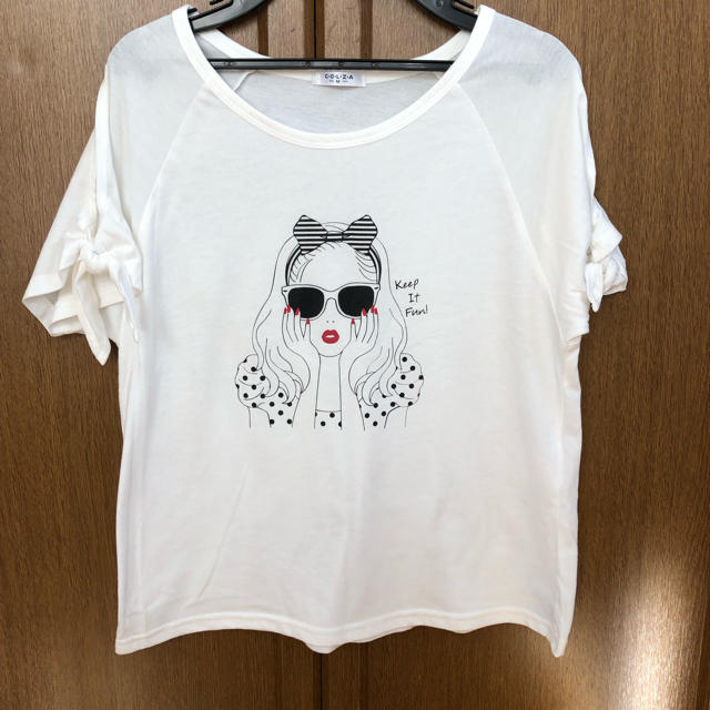 HONEYS(ハニーズ)のプリントtシャツ  honeys キッズ/ベビー/マタニティのキッズ服女の子用(90cm~)(Tシャツ/カットソー)の商品写真