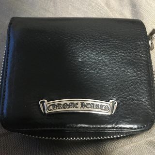 クロムハーツ(Chrome Hearts)のクロムハーツ　スクウェアジップウォレット(折り財布)