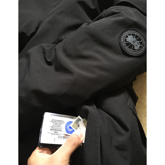 CANADA GOOSE(カナダグース)のCANADA GOOSE カナダグース/セレクトショップ購入 ブラックラベル メンズのジャケット/アウター(ダウンジャケット)の商品写真