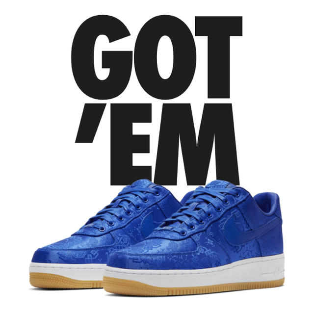 NIKE AIR FORCE1 CLOT PREMIUM靴/シューズ